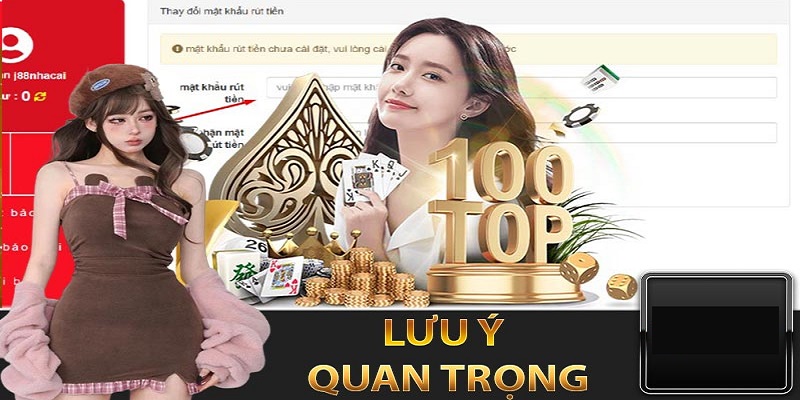 Những lưu ý quan trọng mà bạn nên nhớ khi rút 